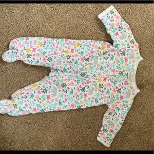 Carter floral pajamas
